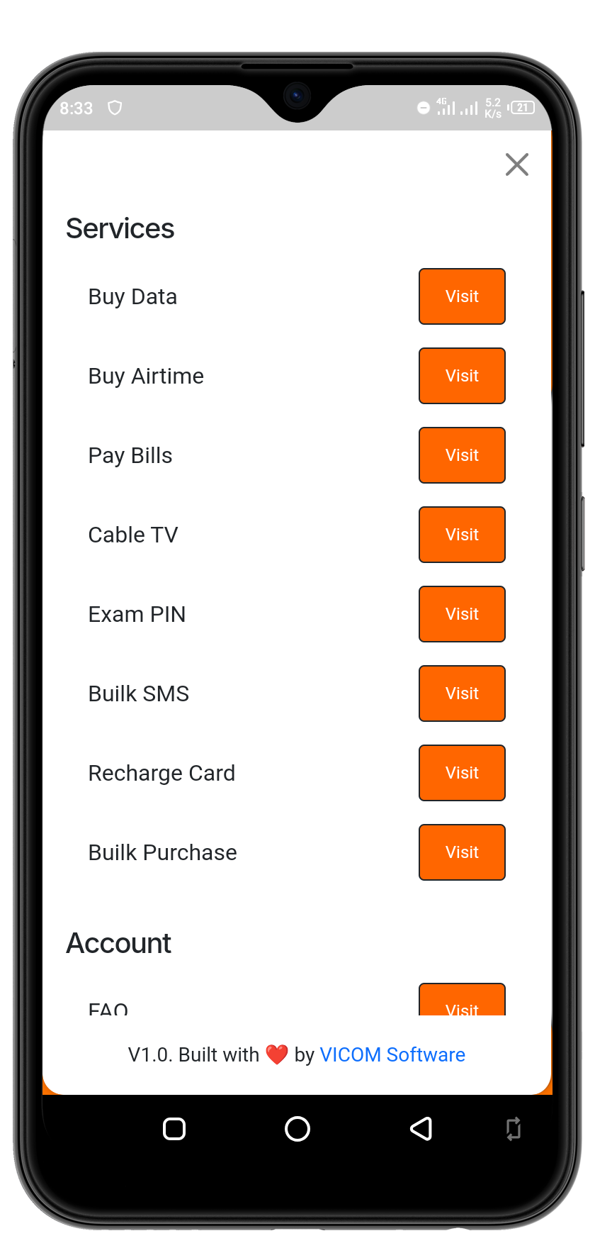 App Screen
