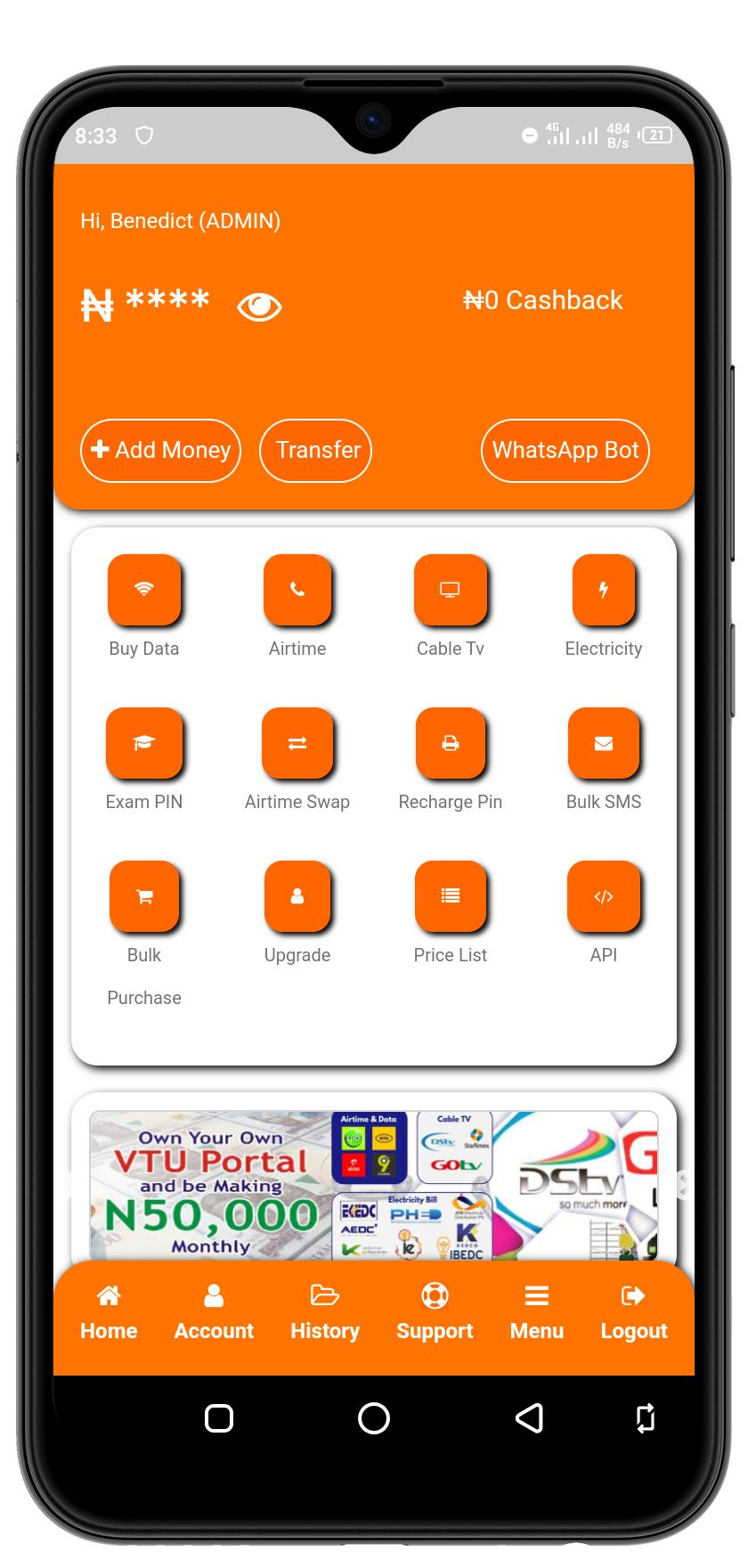 App Screen